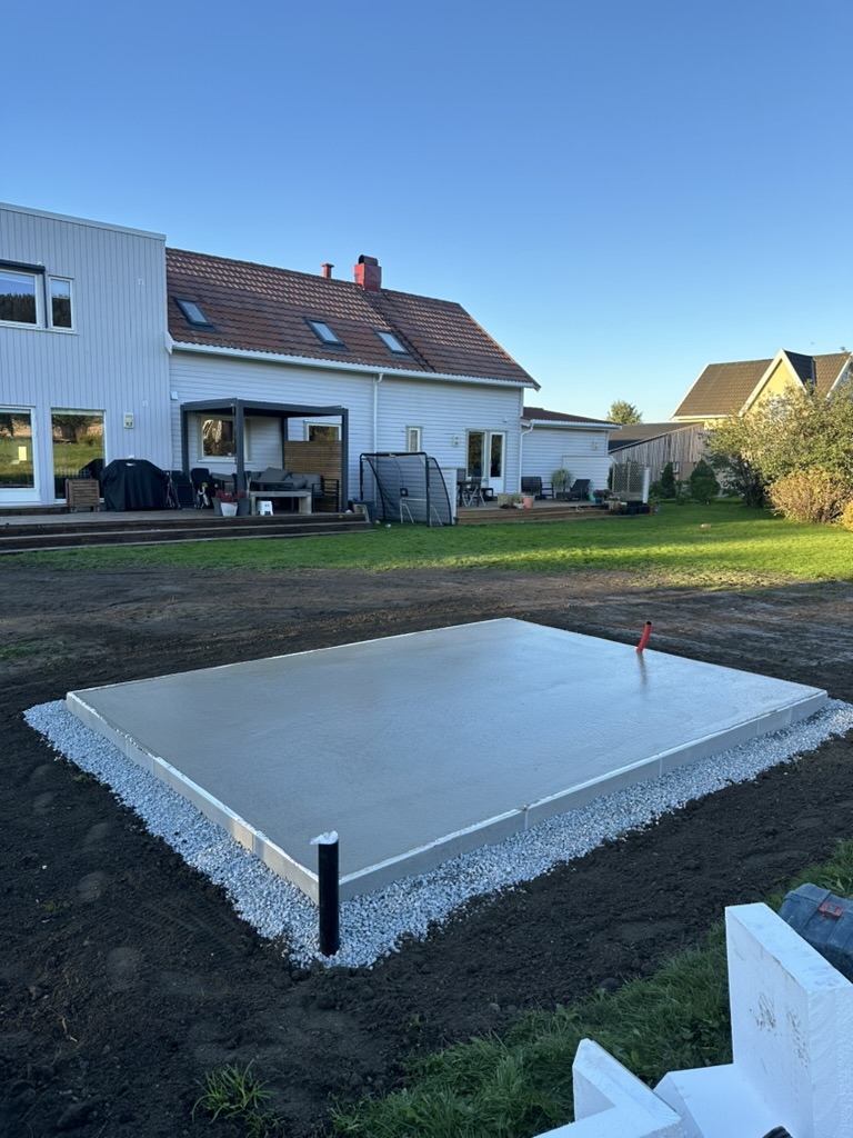 Mur og betong prosjekt 4 - Hanebrekke Service