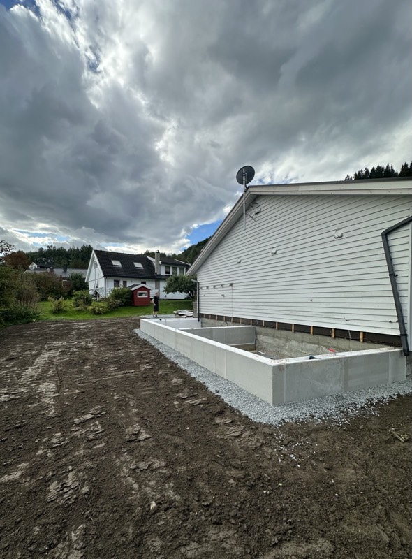 Mur og betong prosjekt 6 - Hanebrekke Service